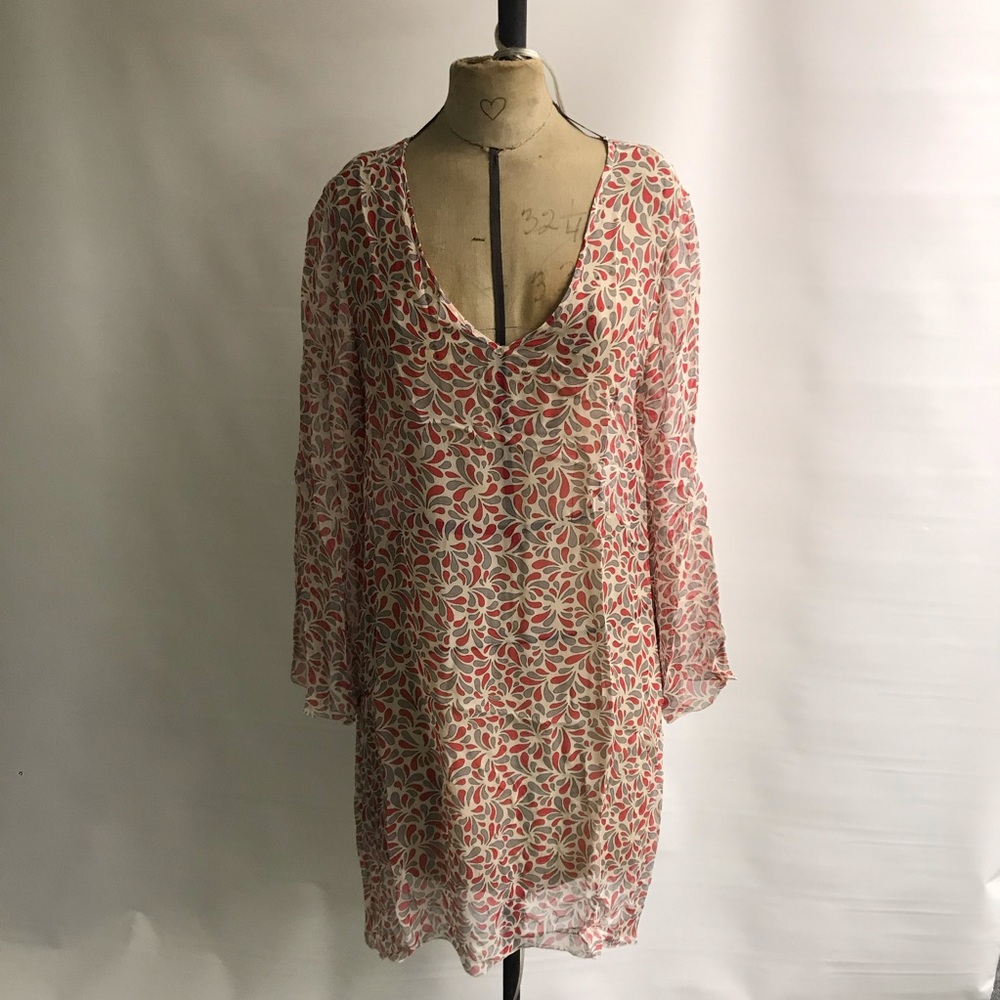 ❗️SOLD❗️ Masquenada, Silk Beach Coverup, XS - Picture 1 of 6